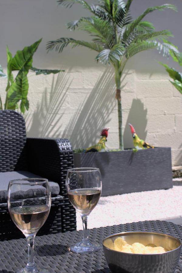 L'Escale Tropicale, Appartement Independant Avec Terrasse Privative Saint-Quentin  Kültér fotó