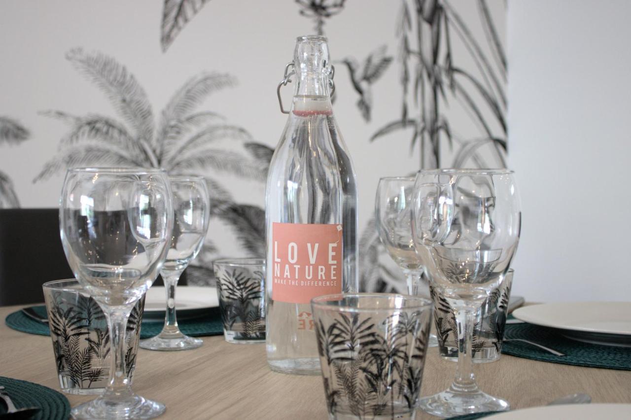 L'Escale Tropicale, Appartement Independant Avec Terrasse Privative Saint-Quentin  Kültér fotó